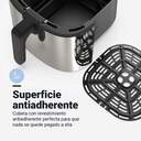 FREIDORA AIRE U.BLUE 6006 NEG/INOX DIGITAL 6L