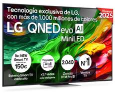 TV LG 75" QNED MiniLED 75QNED87A6B