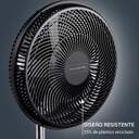 VENTILADOR PIE ROWENTA VU3110 40CM 70W 5A NEGRO