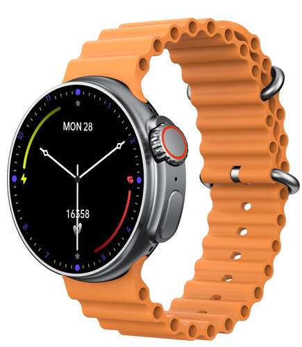 Smartwatch DCU BOSTON Negro/Naranja