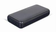 POWERBANK GEMBIRD 20000MHA 2xUSB A 1xUSB C NEGRO