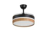 VENTILADOR TECHO RET ARTICA AVTECHR72NM NGR MD 72W