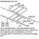 ENCIM. BOSCH PKF375FP2E 30CM 2F VITRO