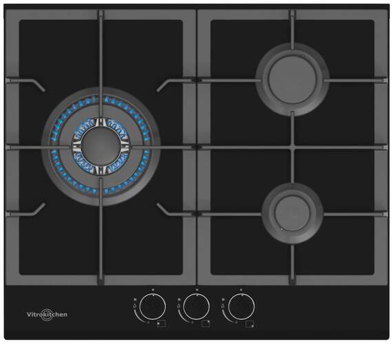 Encimera de gas butano Vitrokitchen CG630NB
