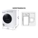 LVD.SEC. SAMSUNG WD90T984DSH 9K/6K 1400 QDRIVE ATD