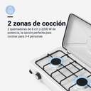 HORNILLO U.BLUE 7008 2F BCO C/TAPA