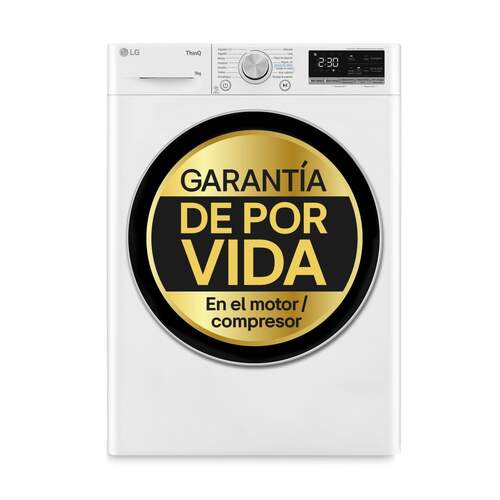 Secadora Bomba de Calor LG RH90V9AV3N