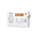 RADIO PORTATIL SANGEAN PR-D7 BLANCO FM/AM
