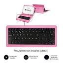 FUNDA Y TECL.USB SUBBLIM KEYTAB PRO 10,1%%%quot;-11%%%quot; ROSA