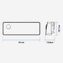 CALEFACT. U.BLUE MELIDE 4020X 2000W SPLIT INOX WIF