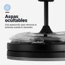 VENTILADOR TECHO U.BLUE ALTANO 7042B RETRACT DC.WI