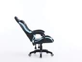 SILLA GAMING NASA SPIRIT NEGRO AZUL CLARO  