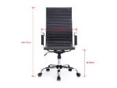 SILLA OFICINA EQUIP CHAIR RIBBED RESP MEDI HIGH-BL