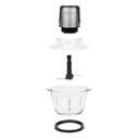 PICAD. PRINCESS 221051 1L INOX/CRISTAL 300W