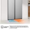 FRI. HISENSE RS3P538NAIE 179x91 NF INOX DSP KFIT