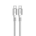 CABLE DCU USB C a USB C 1,5M 240W/40G BLANCO