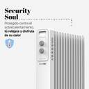 RADIADOR ACEITE U.BLUE UCRA9102 2500W BLANCO