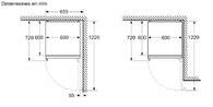 FRICOM. SIEMENS KG39NAIBT 203x60 NF INOX