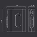 REPRODUCTOR CASSETTE PORTATIL MUSE M-132-WM NEGRO