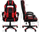SILLA GAMING PHOENIX TROPHY CUERO PU ROJO/NEGRA