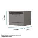 LVJ. CANDY CP6E51LS 5P 45CM 51dBA INOX