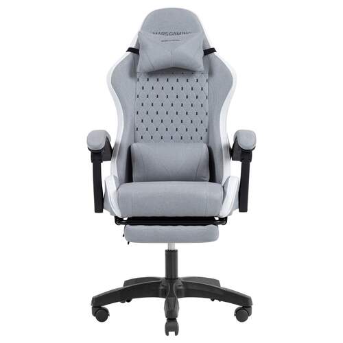 Silla Mars Gaming MGC-X Blanco y platino