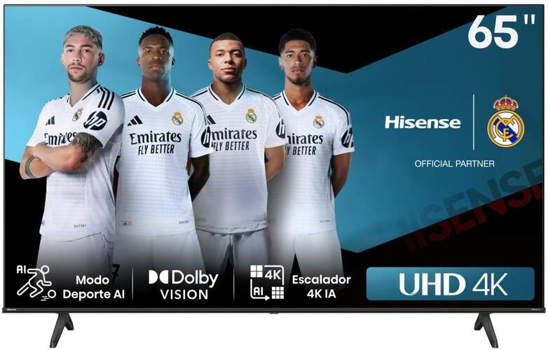 TV Hisense 65" DLED 65A6N