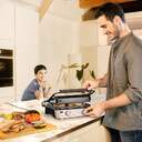 GRILL BRAUN CG7020 INOX 2000W 3EN1 AP.180%%%#186; 29X23CM