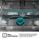 Lavavajillas Hisense HS663A90XUK LVJ. HISENSE HS663A90XUK 7P 3%%%#170;B 44DB DSP INOX