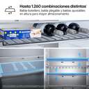 FRICOM. LG GBBW726CMB 203x70 INOX METALFRESH