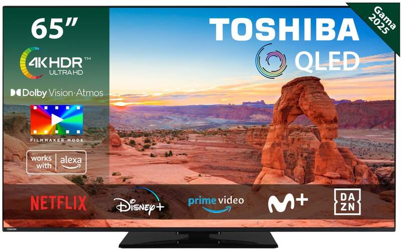 TV Toshiba 65" QLED 65QV3463DG