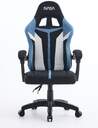 SILLA GAMING NASA SATURN PRO NEGRO AZUL CLARO