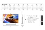 TV PHILIPS 65%%%quot; 65OLED770 UHD OLED STV AMBI P5 120H