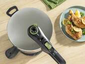 OLLA PRESION RAPID. TEFAL P25804 SECURE TR 4L VERD