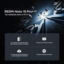 SMARTPHONE REDMI NOTE 15 PRO  5G 8/256 6,83%%%quot; BLUE