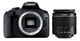 Cámara Réflex Canon EOS 2000D 