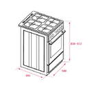 COCI. TEKA FS502 4GG WH LPG 4F BUT 40297956