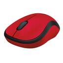 RATON OPTICO LOGITECH M220 SILENT WIRELESS ROJO