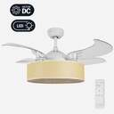 VENTILADOR TECHO U.BLUE JALOQUEWR 104CM DC LED PL