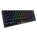 TECLADO SHARKOON SGK50 RED BLACK COMPACTO GAMING