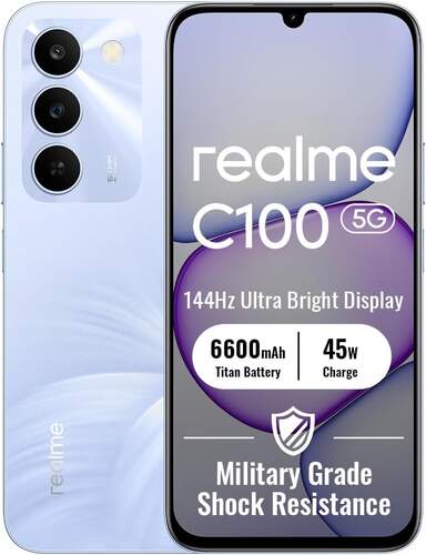 Realme C100 5G 4/256 GB Morado