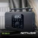 RADIO PORTATIL MUSE M-091R FM/AM NEGRO