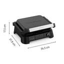 GRILL MOULINEX GI5108 3EN1 2000W 180%%%#186; 30X20CM