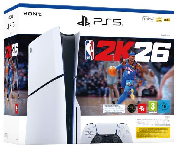 Consola Sony PlayStation5 Chasis D + Videojuego NBA 2K26