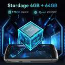 SMARTPHONE CUBOT POCKET 4/64 4%%%quot; BLACK