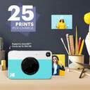 CAMARA KODAK PRINTOMATIC BLUE INSTANTANEA PAPEL