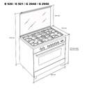 COCI. MEIRELES G2950 DVTEW 5F QUEMADOR TRIPLE