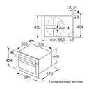 HORNO BALAY 3CW5179N2 44L COMPACTO CRISTAL NEGRO