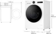 Lavadora LG F4X9009TWCE LVD. LG F4X9009TWCE 9K 1400R TBWASH BCA
