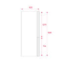 FRICOM. TEKA NFL345C 188x60 NF INOX DSP 40672051